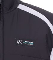 PUMA X Mercedes-Benz AMG Petronas F1 chaleco acolchado para hombre chaleco de otoño chaqueta de transición 622133 01 negro