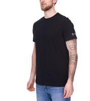 Mercedes-Benz AMG Petronas F1 MAPF1 FW T-shirt basique homme vierge avec petit imprimé sur le bras chemise en coton 701219057 001 noir