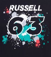 Mercedes-Benz AMG Petronas F1 MAPF1 FW George #63 men's cotton shirt with George Russel print round neck shirt 701220866 black or white