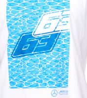 Mercedes-Benz AMG Petronas F1 MAPF1 FW George Russell men's T-shirt stylish cotton shirt 701223501 001 white