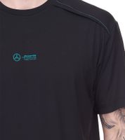 Puma X Mercedes-Benz AMG Petronas F1 Cloudspun Men's T-Shirt with Logo Lettering 621135 01 Black