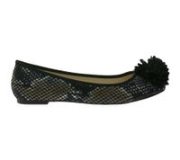 MENBUR women's ballerinas elegant summer shoes low shoes 07156 0001 black/beige