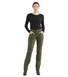 Pantaloni da moto DAINESE Casual Slim Lady Tex da donna con protezioni Pro-Shape 2.0 Jeans da moto Pantaloni da motorsport 202755157 Verde
