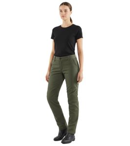 Pantaloni da moto DAINESE Chinos Lady Tex da donna con protezioni Pro-Shape 2.0 Pantaloni da moto Chino Motorsport 202755145 Verde