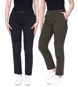 Pantalon moto femme DAINESE Chinos Lady Tex avec protections Pro-Shape 2.0 Pantalon moto chino Motorsport 202755145 Noir ou Olive