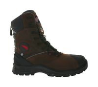 RED WING SHOES PetroKing S3 Sicherheits-Schuhe mit TredMax-Sohle und ForceGuard-System Arbeits-Stiefel Factory Second Schnür-Boots 3287 Braun/Schwarz