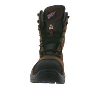 RED WING SHOES PetroKing S3 Sicherheits-Schuhe mit TredMax-Sohle und ForceGuard-System Arbeits-Stiefel Factory Second Schnür-Boots 3287 Braun/Schwarz