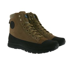 VASQUE Ascender Unisex Hiking Shoes with Vibram Sole, Sustainable Trekking Shoes with Genuine Leather 07458M-7458 Khaki/Brown