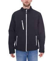 SANTINO men's softshell jacket, water-repellent outdoor jacket, everyday jacket in blue or black
