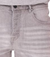 Pantaloni in denim da uomo Brandit Jake in classico stile 5 tasche, pantaloni lunghi da tutti i giorni, 1014 169 Grigio