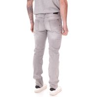 Pantaloni in denim da uomo Brandit Jake in classico stile 5 tasche, pantaloni lunghi da tutti i giorni, 1014 169 Grigio