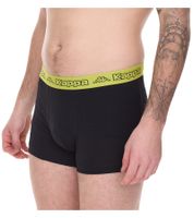 Pack of 2 Kappa men's boxer shorts, stylish underpants 351K1JW black, blue, red, grey, white