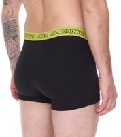 Pack of 2 Kappa men's boxer shorts, stylish underpants 351K1JW black, blue, red, grey, white