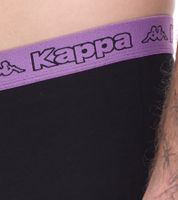 Pack of 2 Kappa men's boxer shorts, stylish underpants 351K1JW black, blue, red, grey, white
