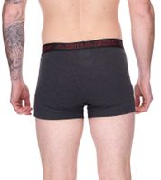 Pack of 2 Kappa men's boxer shorts, stylish underpants 351K1JW black, blue, red, grey, white