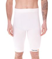 Short de compression pour homme megmeister avec ventilation Body Mapping Short de cyclisme Vêtements de compression antibactériens et anti-odeurs BC31 Bleu, noir ou blanc
