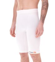 Short de compression pour homme megmeister avec ventilation Body Mapping Short de cyclisme Vêtements de compression antibactériens et anti-odeurs BC31 Bleu, noir ou blanc