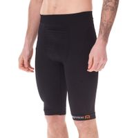 Short de compression pour homme megmeister avec ventilation Body Mapping Short de cyclisme Vêtements de compression antibactériens et anti-odeurs BC31 Bleu, noir ou blanc