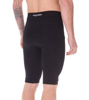 Short de compression pour homme megmeister avec ventilation Body Mapping Short de cyclisme Vêtements de compression antibactériens et anti-odeurs BC31 Bleu, noir ou blanc