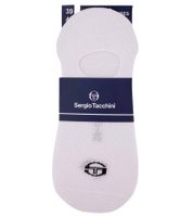 3 pares de calcetines Sergio Tacchini Invisible Footie calcetines cortos de verano medias de algodón negras o blancas