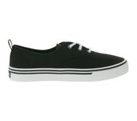 SPERRY Crest CVO Canvas Damen Freizeit-Sneaker mit Memory-Foam Sohle Alltags-Schuhe Schnür-Schuhe Weiß, Grau oder Schwarz