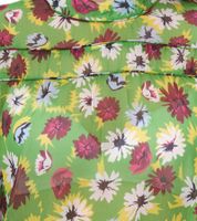 Blusa de verano para mujer Aniston, blusa de gasa transparente con estampado de flores por todas partes 13940242 Verde/Multicolor