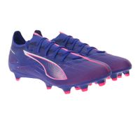 Scarpe da calcio PUMA ULTRA 5 PLAY Match FG/AG con suola SPEEDSYSTEM Scarpe da allenamento con design dei tacchetti FastTrax Scarpe sportive Scarpe con lacci Accessori fitness 107687 01 Viola/Rosa/Blu
