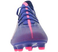 Scarpe da calcio PUMA ULTRA 5 PLAY Match FG/AG con suola SPEEDSYSTEM Scarpe da allenamento con design dei tacchetti FastTrax Scarpe sportive Scarpe con lacci Accessori fitness 107687 01 Viola/Rosa/Blu