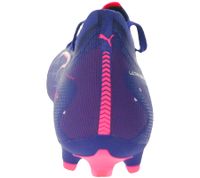 Scarpe da calcio PUMA ULTRA 5 PLAY Match FG/AG con suola SPEEDSYSTEM Scarpe da allenamento con design dei tacchetti FastTrax Scarpe sportive Scarpe con lacci Accessori fitness 107687 01 Viola/Rosa/Blu