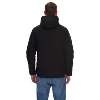 TERNUA Mannun Men's Insulation Jacket Sustainable Winter Jacket with Microshell and Thermashell 1643643-9937 Black