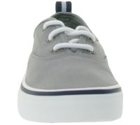 SPERRY Crest CVO oder Vibe Canvas Damen Freizeit-Sneaker mit Memory-Foam Sohle Alltags-Schuhe Schnür-Schuhe Schlupf-Schuhe Weiß, Grau, Schwarz oder Dunkelblau