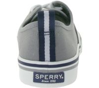 SPERRY Crest CVO oder Vibe Canvas Damen Freizeit-Sneaker mit Memory-Foam Sohle Alltags-Schuhe Schnür-Schuhe Schlupf-Schuhe Weiß, Grau, Schwarz oder Dunkelblau