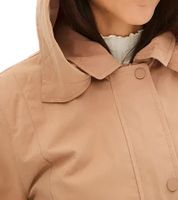 Women's Timeless Parka Coat with Hood, Autumn Coat, Cotton Jacket 927540 Beige