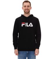 Felpa con cappuccio FILA Barumini da uomo, con cappuccio, pullover, felpa in cotone FAU0068-80010 nero