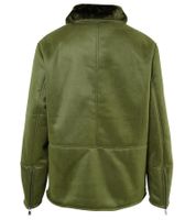 Veste d'automne pour homme Harrington de Sixth June en imitation daim doublée 22268 Vert