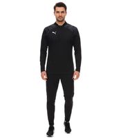 Pull Troyer PUMA teamCup pour homme avec technologie DryCell T-shirt d'entraînement à motif graphique T-shirt de sport T-shirt de fitness Équipement de sport 657982 03 Noir