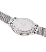 Pierre Cardin men's wristwatch analog quartz watch with stainless steel bracelet 3ATM 40mm CPI.2013 silver/blue