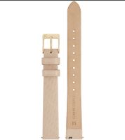 Pierre Cardin ladies gold-plated watch with brand abbreviation print analogue quartz watch with leather strap 3ATM 31mm CBV.1503 Beige/Gold