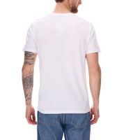 T-shirt pour homme COURSE Mickey Mouse avec imprimé HERO en coton à col rond 901869 Blanc