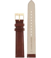Pierre Cardin men's analog quartz watch with leather strap wristwatch 3ATM 41mm CBV.1031 gold/brown/white