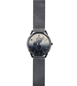 Reloj de hombre Pierre Cardin con esfera múltiple y degradado de color analógico de cuarzo con brazalete de acero inoxidable 3ATM 44mm CPI.2059 Plata/Azul