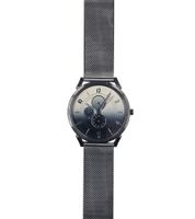 Reloj de hombre Pierre Cardin con esfera múltiple y degradado de color analógico de cuarzo con brazalete de acero inoxidable 3ATM 44mm CPI.2059 Plata/Azul