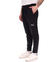 PUMA teamCup men's pullover or jogging pants with DryCell technology training shirt graphic design sports pants fitness pullover sports equipment black