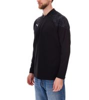 PUMA teamCup men's pullover or jogging pants with DryCell technology training shirt graphic design sports pants fitness pullover sports equipment black
