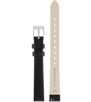 Pierre Cardin ladies' wristwatch, simple dial, analogue quartz watch with leather strap 3ATM 27mm CPI.2507 Black/White/Silver
