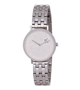 Pierre Cardin ladies' wristwatch with branded initials print, analogue quartz watch, 3ATM 31mm CBV.1539 silver