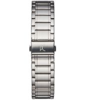 Pierre Cardin men's timeless wristwatch with folding clasp analog quartz watch with stainless steel bracelet 3ATM 41mm CBV.1028 silver