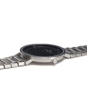 Pierre Cardin men's timeless wristwatch with folding clasp analog quartz watch with stainless steel bracelet 3ATM 41mm CBV.1028 silver