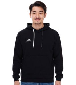 Sweat à capuche adidas Entrada 22 pour homme Sweat à capuche en coton durable avec poche kangourou H57512 Noir
