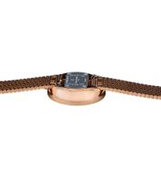 Pierre Cardin ladies' wristwatch, timeless dial, analogue quartz watch with stainless steel bracelet 3ATM 32mm CMA.0010 rose gold/black